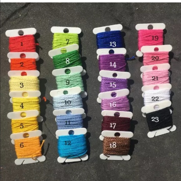 Friendship String Heart Boho Bracelets x2 - Picture 4 of 4